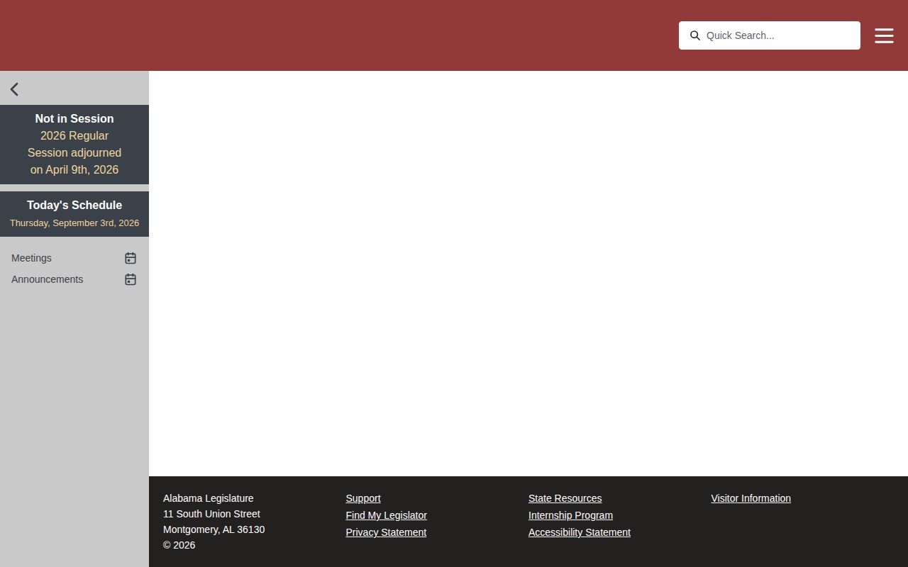 Alabama public records statute used for Winston County booking record requests